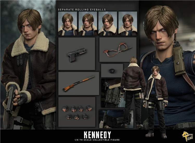 In Stock MTTOYS 017 1/6 Zombie Killer Leon Collectible Male Action Figure Model