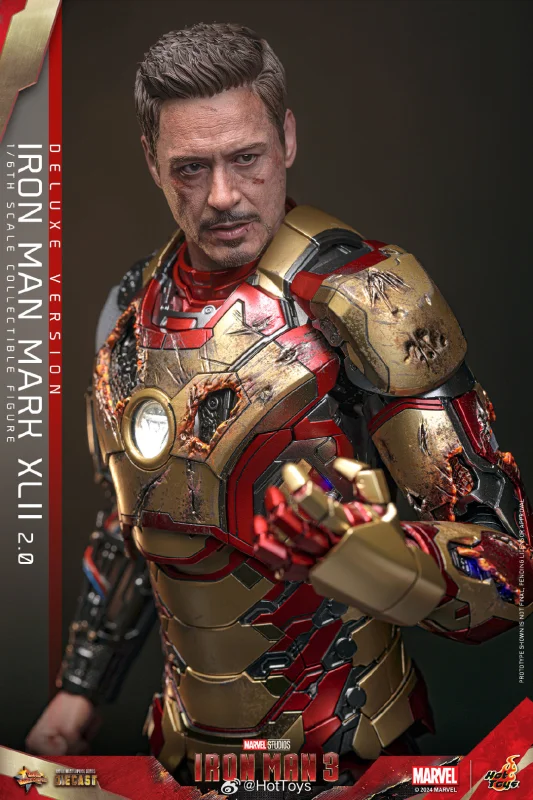 FIRST BATCH - HOT TOYS 1/6 MMS759D66B MMS758D65B IRON MAN MK 42 DELUXE SPECIAL EDITION