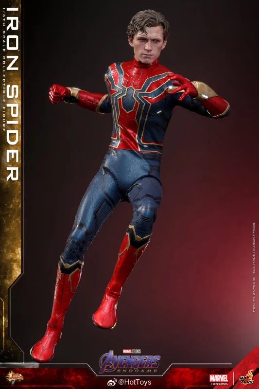 FIRST BATCH - HOT TOYS 1/6 MMS762AE IRON SPIDER ARTISAN