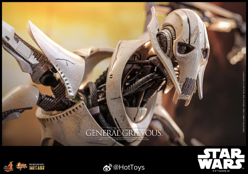FIRST BATCH - HOT TOYS 1/6 MMS760D67B GENERAL GRIEVOUS RED COIN VERSION