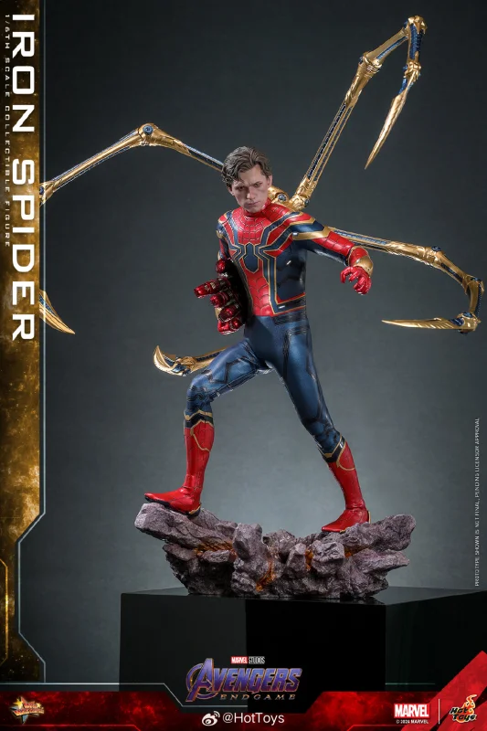 FIRST BATCH - HOT TOYS 1/6 MMS762AE IRON SPIDER ARTISAN