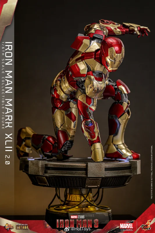 FIRST BATCH - HOT TOYS 1/6 MMS759D66B MMS758D65B IRON MAN MK 42 DELUXE SPECIAL EDITION