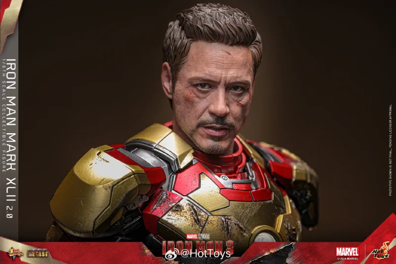 FIRST BATCH - HOT TOYS 1/6 MMS759D66B MMS758D65B IRON MAN MK 42 DELUXE SPECIAL EDITION