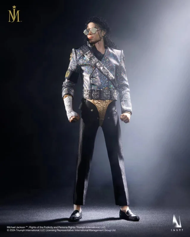 [Pre-order] Queen studios  INART 1/6 A012  MJ Michael Jackson Hair transplant