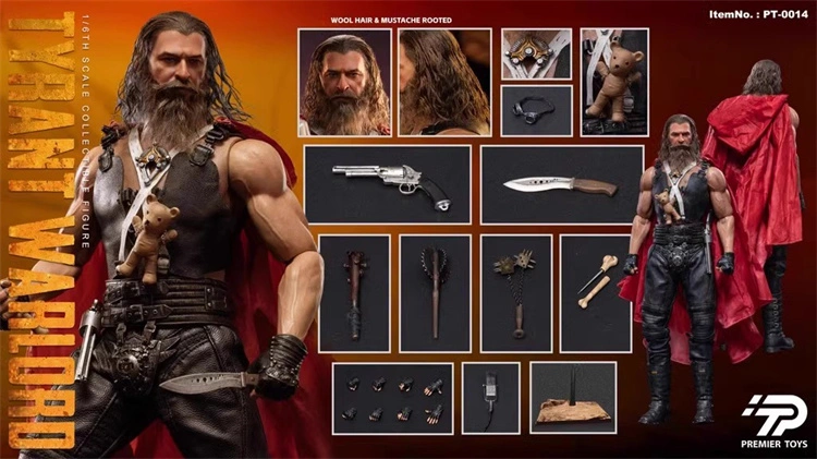[Pre-order]  Premier Toys 1/6 PT-0014 Raging warlord Action figures