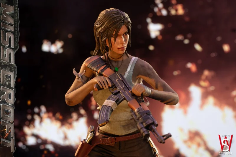 In Stock SWtoys FS061 1/6 MISS CROFT Lara Action Figure Model
