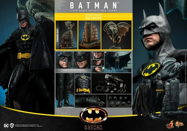 Hot Toys MMS693 BATMAN (1989) 1/6 BATMAN DELUXE