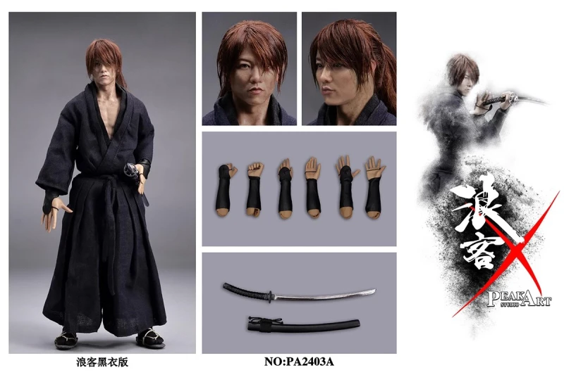 [Pre-order]  PEAK ART 1/6 PA2403A RONIN BLACK
