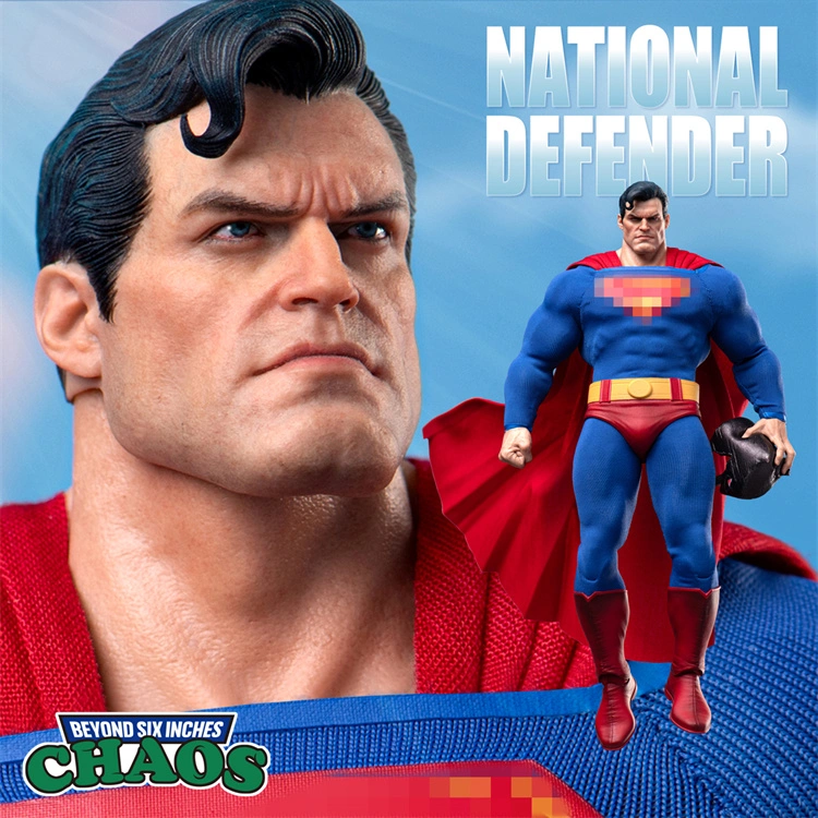 [Pre-order]  CHAOS No.001 1/12 National Defender Super Hero Action Figure Model Toy