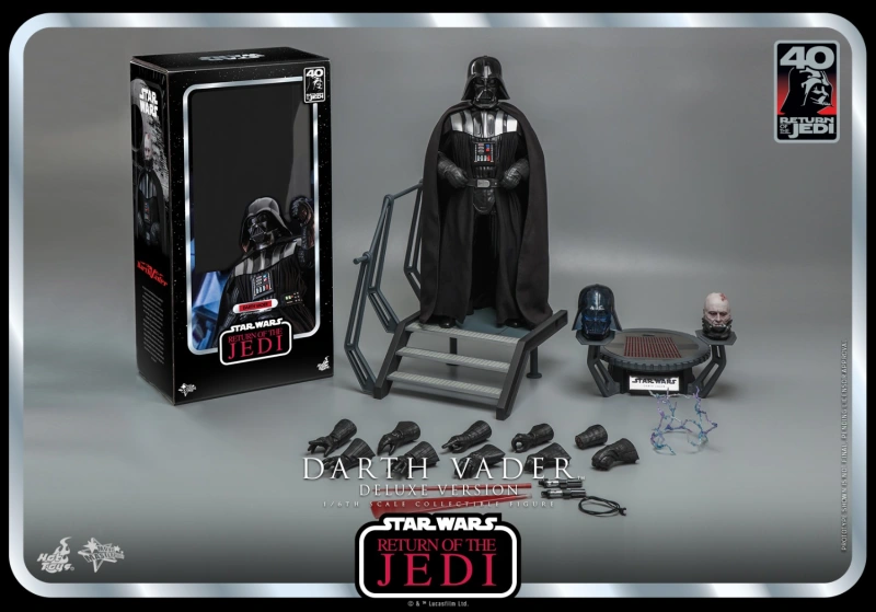 In Stock Hot Toys MMS700 Star Wars VI: Return of the Jedi 1/6 Darth Vader DELUXE Version