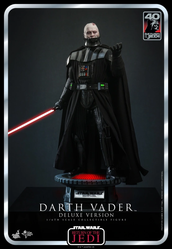 In Stock Hot Toys MMS700 Star Wars VI: Return of the Jedi 1/6 Darth Vader DELUXE Version
