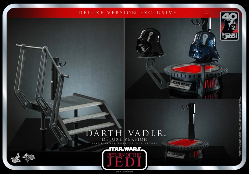 In Stock Hot Toys MMS700 Star Wars VI: Return of the Jedi 1/6 Darth Vader DELUXE Version