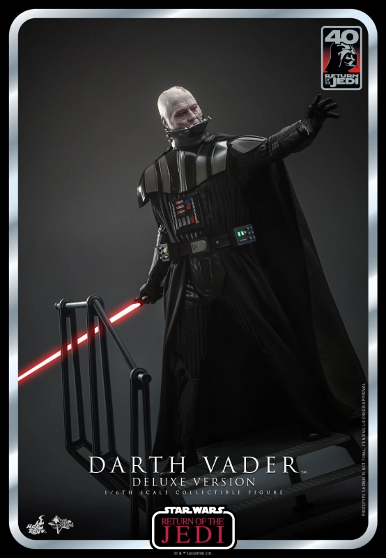 In Stock Hot Toys MMS700 Star Wars VI: Return of the Jedi 1/6 Darth Vader DELUXE Version