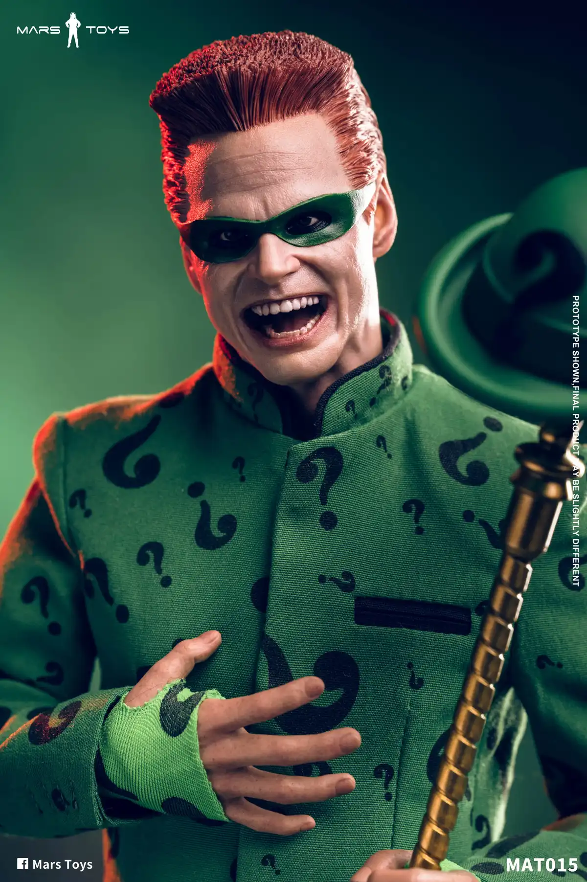 Mars Toys バットマン フォーエバー リドラー1/6 フィギュア 新品 Mars Toys 1/6 King Of Enigma Batman Forever Riddler