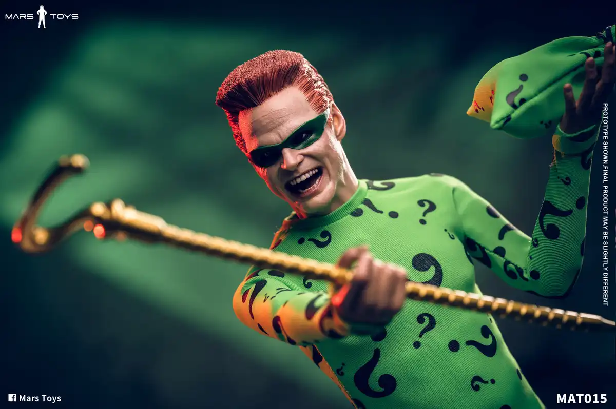 Mars Toys バットマン フォーエバー リドラー1/6 フィギュア 新品 Mars Toys MAT015 1/6 Batman Forever The Riddler Jim Carrey Action