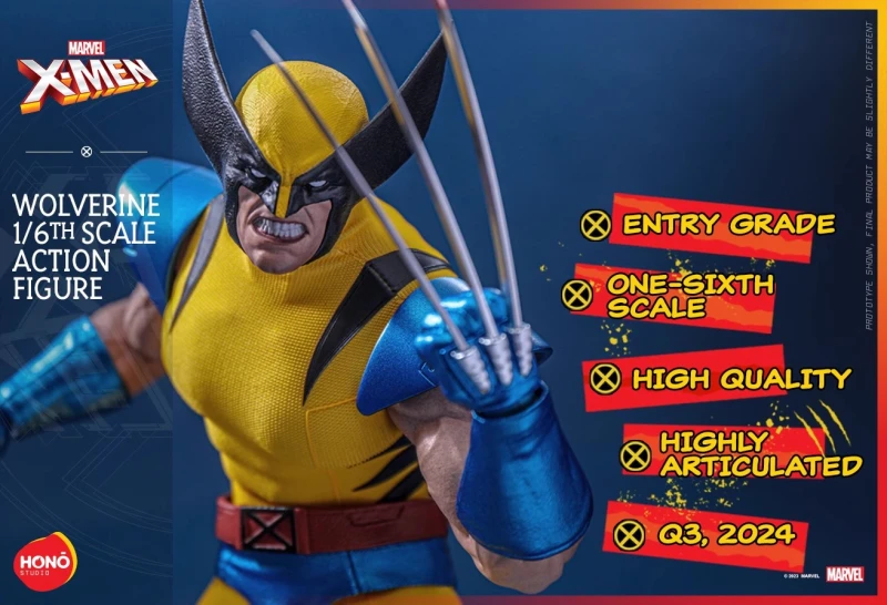 In Stock Hot Toys Hono Studio HS01 Marvel Comics Wolverine 1/6 Action Figure