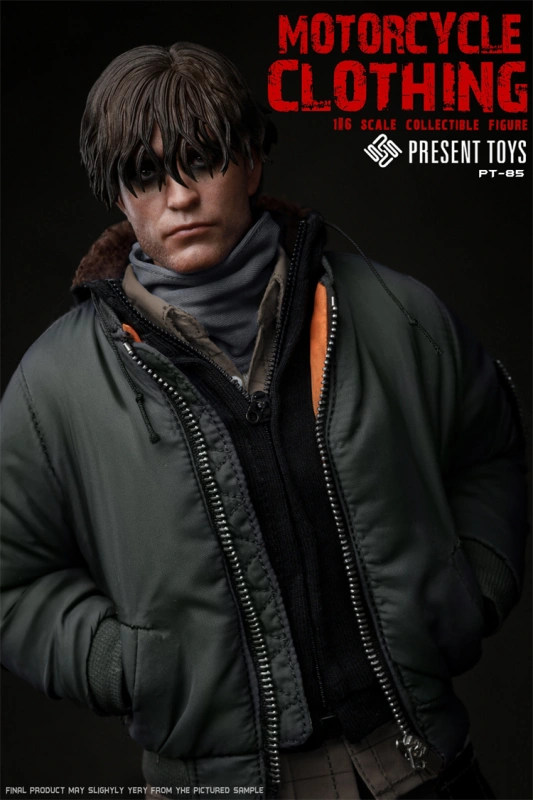 In Stock PRESENT TOYS 1/6 PT-SP85  MOTORCYCLE CLOTHING SET WITH BODY