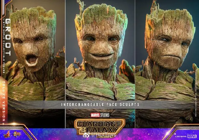 In Stock HOTTOYS 1/6 MMS706 MMS707 Guardians of the Galaxy 3 III Groot 1/6 Action Figure