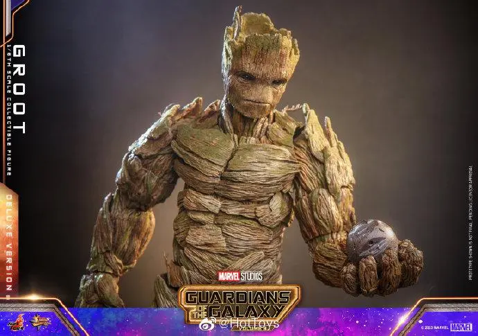 In Stock HOTTOYS 1/6 MMS706 MMS707 Guardians of the Galaxy 3 III Groot 1/6 Action Figure