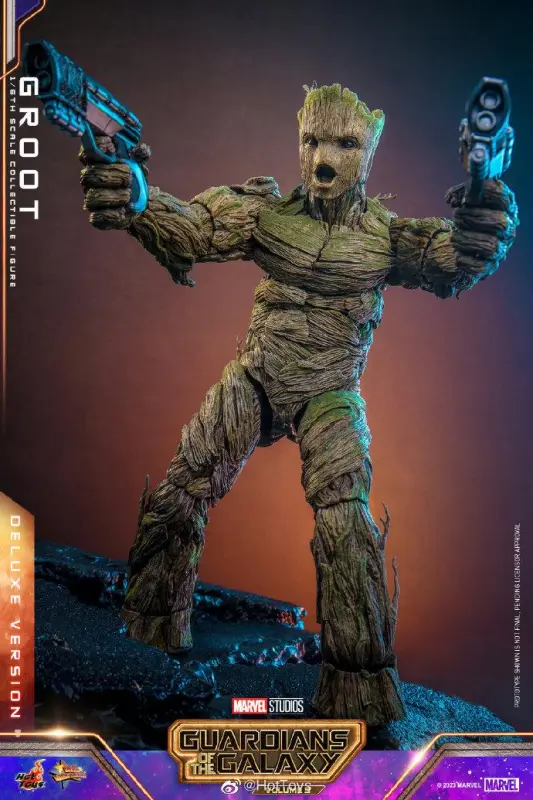 In Stock HOTTOYS 1/6 MMS706 MMS707 Guardians of the Galaxy 3 III Groot 1/6 Action Figure