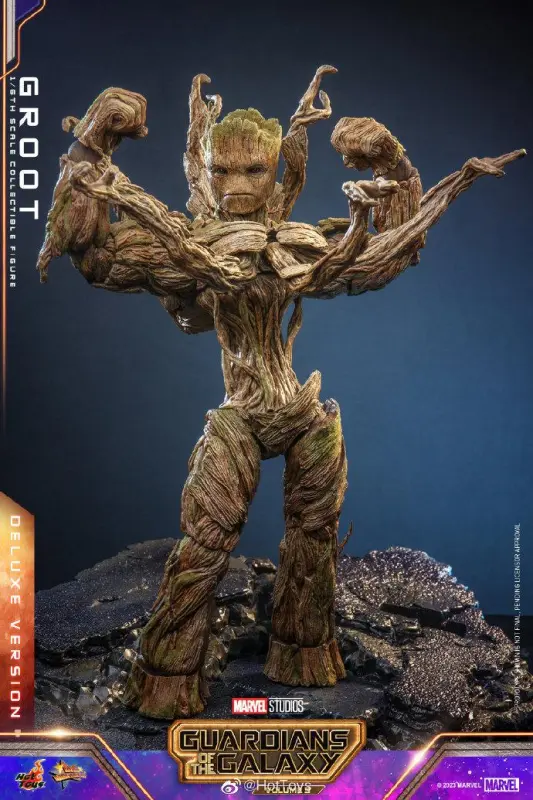 In Stock HOTTOYS 1/6 MMS706 MMS707 Guardians of the Galaxy 3 III Groot 1/6 Action Figure