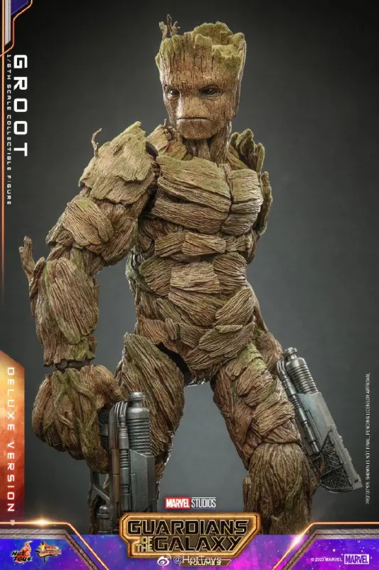 In Stock HOTTOYS 1/6 MMS706 MMS707 Guardians of the Galaxy 3 III Groot 1/6 Action Figure
