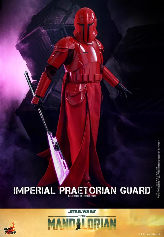 In Stock Hot Toys TMS108 Star Wars The Mandalorian Imperial Praetorian Guard Figure