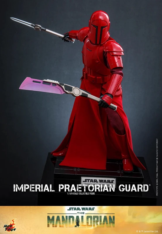 In Stock Hot Toys TMS108 Star Wars The Mandalorian Imperial Praetorian Guard Figure