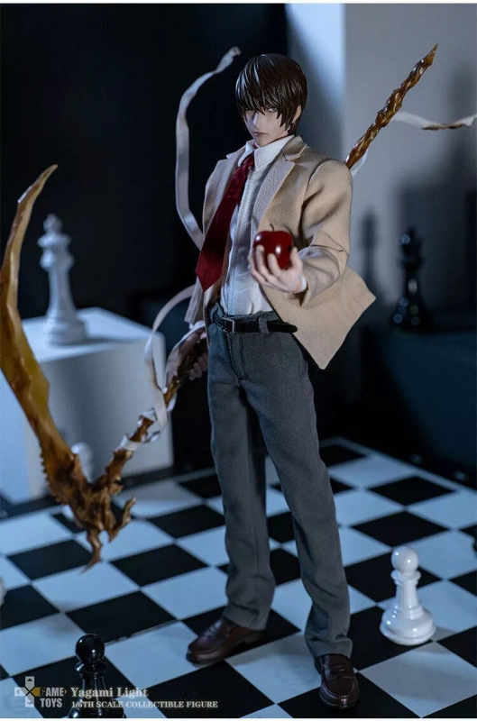 In Stock GAMETOYS GT-008 1/6 DEATH NOTE Yagami Light Articular Action Figure