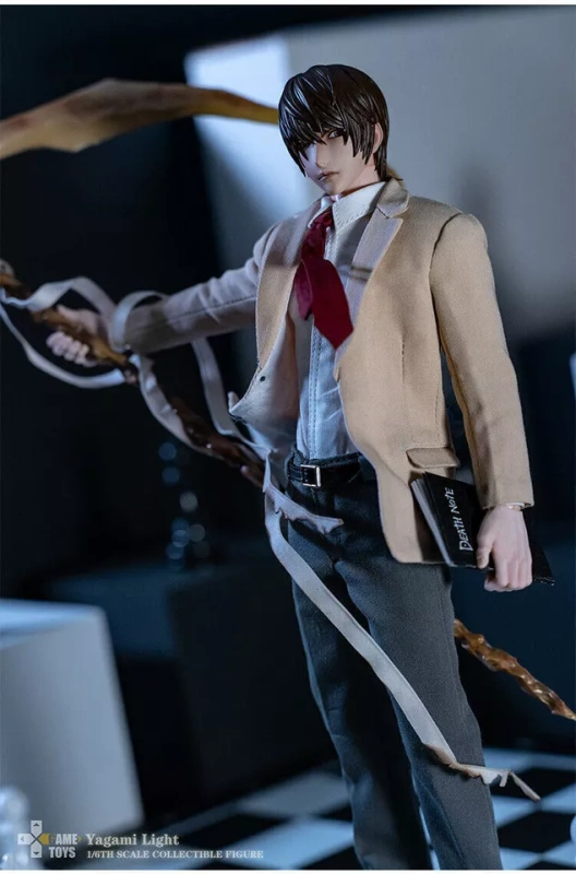 In Stock GAMETOYS GT-008 1/6 DEATH NOTE Yagami Light Articular Action Figure