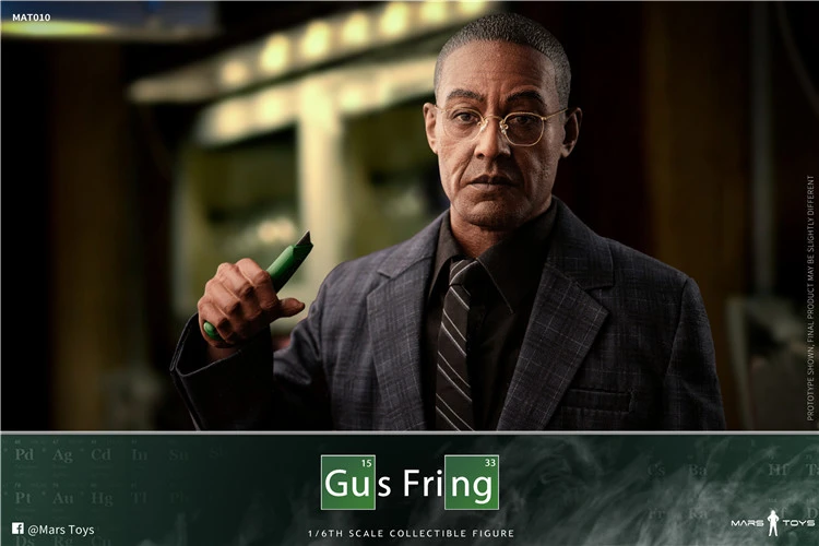 In Stock  Mars Toys MAT010 1/6 Breaking Bads Walter White Fring 12" Figure