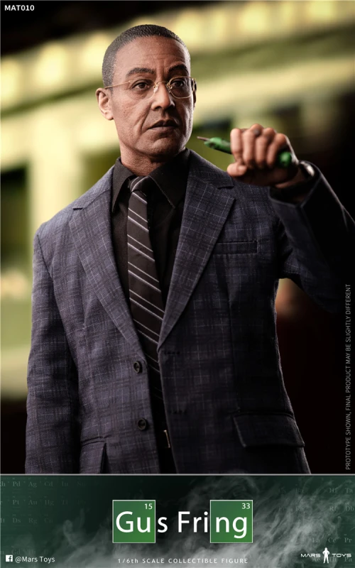 In Stock  Mars Toys MAT010 1/6 Breaking Bads Walter White Fring 12" Figure