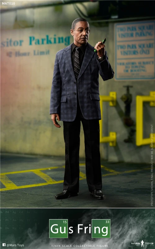 In Stock  Mars Toys MAT010 1/6 Breaking Bads Walter White Fring 12" Figure