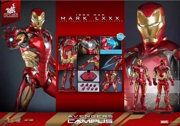 In Stock  Hot Toys AVENGERS CAMPUS IRON MAN LXXX 1/6 Diecast CMS018-D60