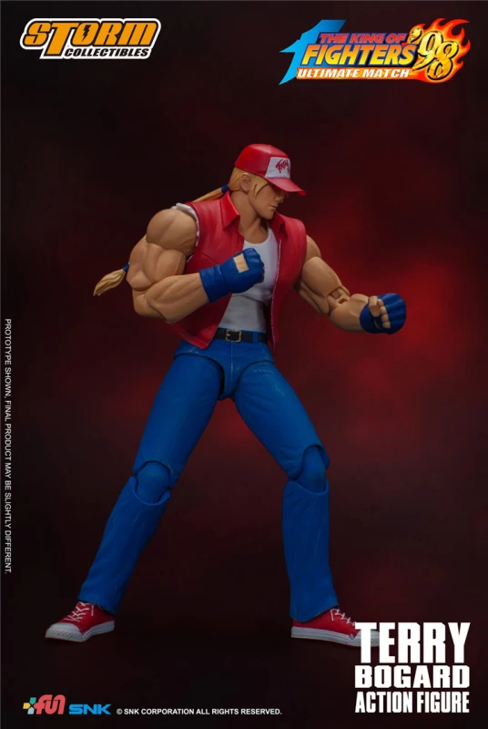 In Stock Storm Toys 1/12 SKKF-04 TERRY BOGARD - KOF '98 UM ACTION FIGURE