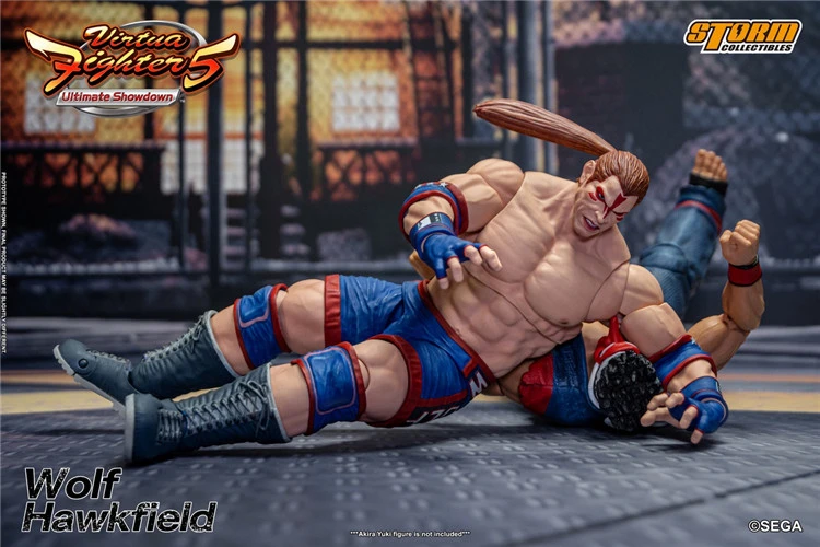 In Stock Storm Toys Virtua Fighter VR Warrior 5 Wolf SGVF02