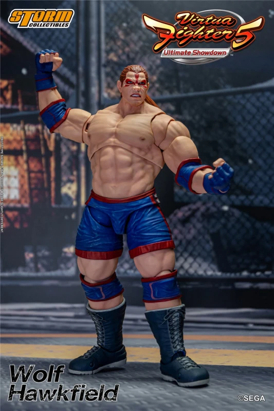 In Stock Storm Toys Virtua Fighter VR Warrior 5 Wolf SGVF02