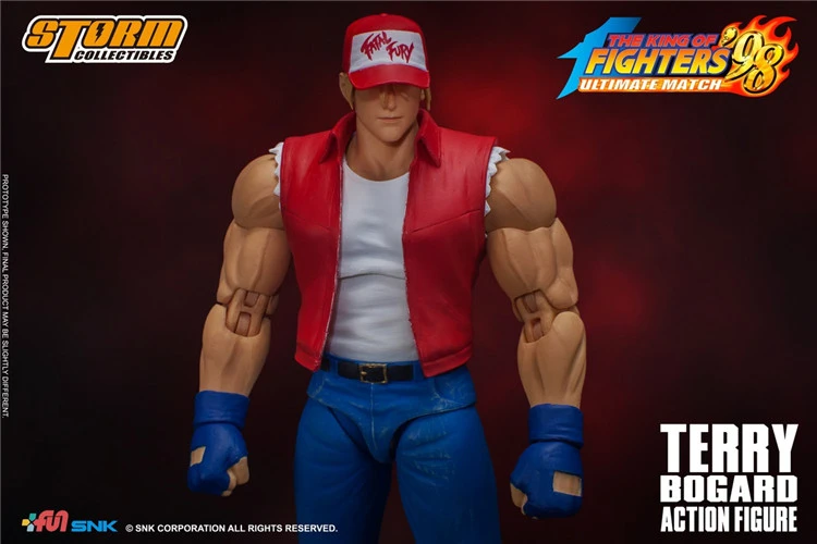 In Stock Storm Toys 1/12 SKKF-04 TERRY BOGARD - KOF '98 UM ACTION FIGURE