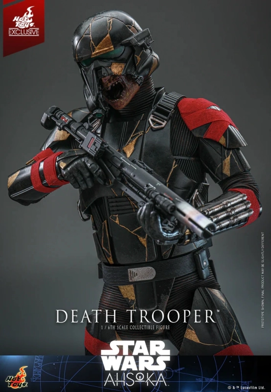 In Stock  HOTTOYS 1/6 TMS134 Dead Soldier Red Rope Dead Soldier Star Wars Ahsoka