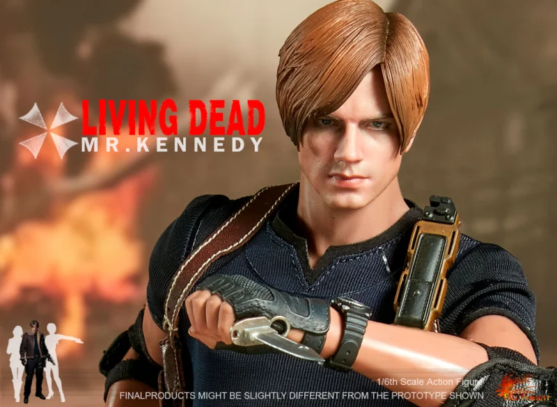 In stock Hot Heart 1/6 Resident Evil Leone Mr.Kennedy Action Figure FD014
