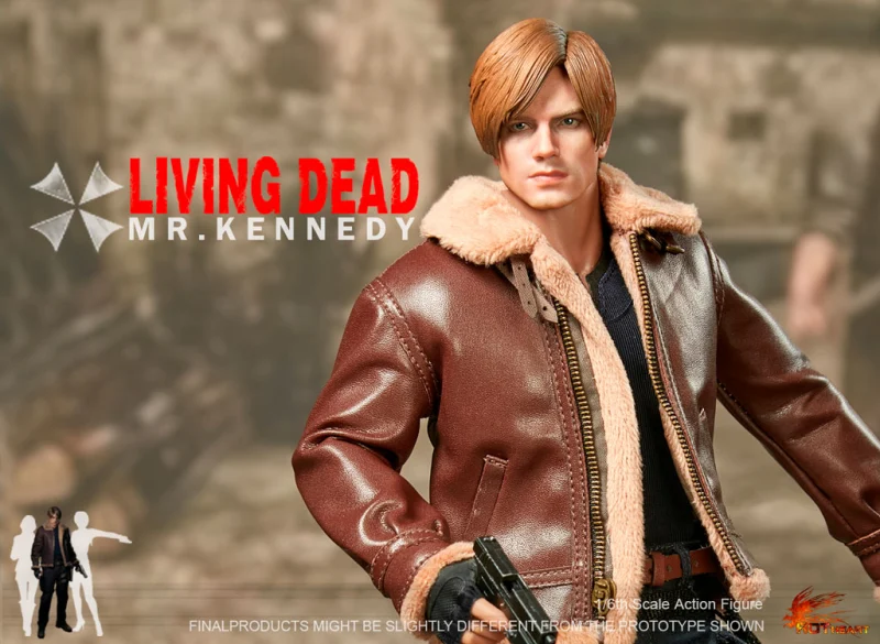 In stock Hot Heart 1/6 Resident Evil Leone Mr.Kennedy Action Figure FD014