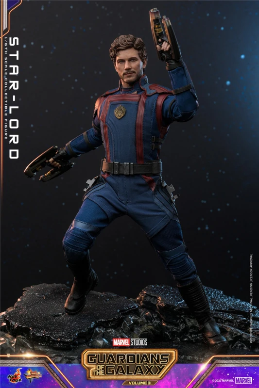 In Stock  HOTTOYS 1/6 MMS709 STAR LORD GOTG3