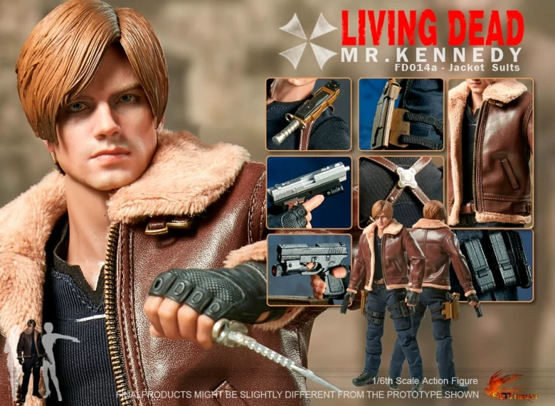 In stock Hot Heart 1/6 Resident Evil Leone Mr.Kennedy Action Figure FD014