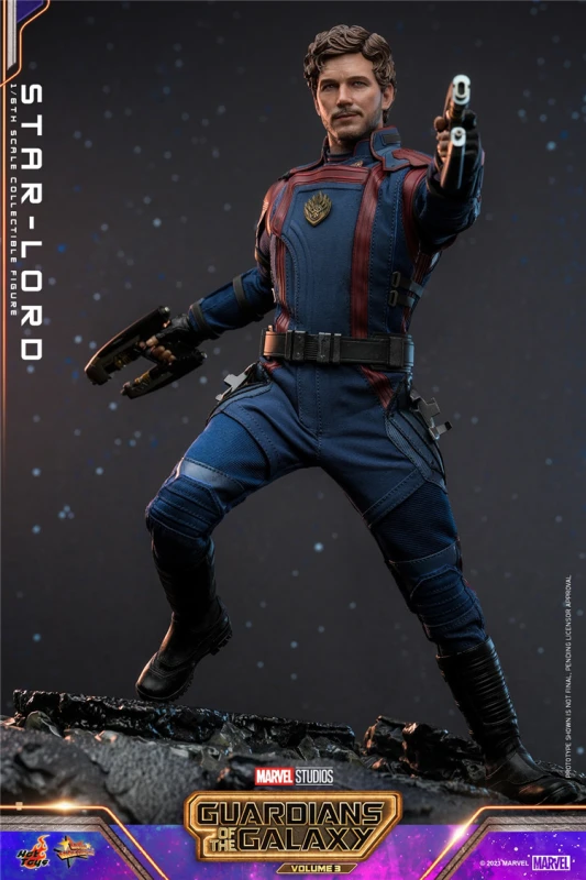In Stock  HOTTOYS 1/6 MMS709 STAR LORD GOTG3