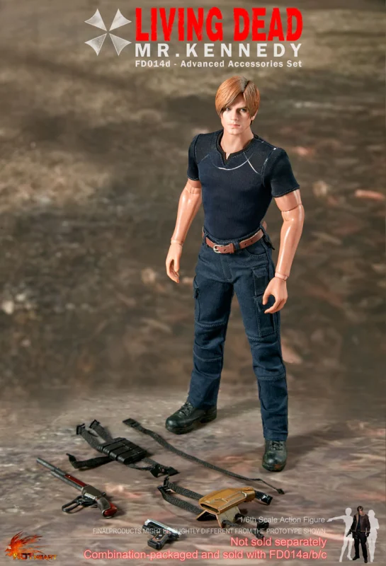 In stock Hot Heart 1/6 Resident Evil Leone Mr.Kennedy Action Figure FD014