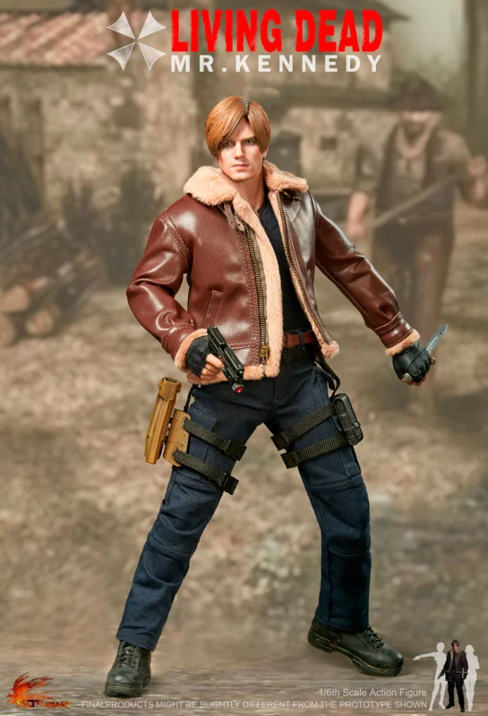 In stock Hot Heart 1/6 Resident Evil Leone Mr.Kennedy Action Figure FD014