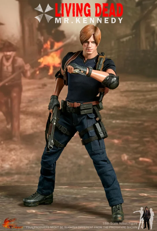 In stock Hot Heart 1/6 Resident Evil Leone Mr.Kennedy Action Figure FD014