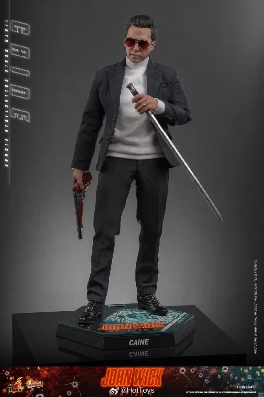 In Stock  HotToys MMS730 John Wick: Chapter 4 - Caine 1/6 New Action Figures