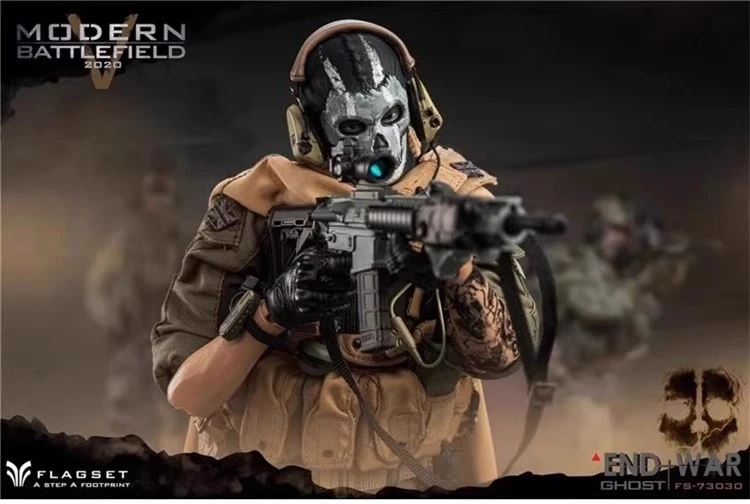 In Stock  FLAGSET FS73030 Modern Battleground Ends War Ghost 2.0 1/6 action figures