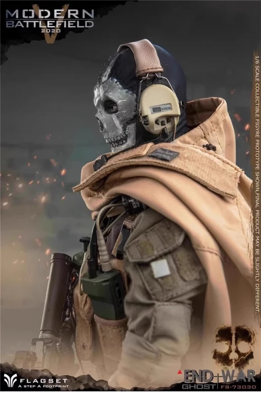 In Stock  FLAGSET FS73030 Modern Battleground Ends War Ghost 2.0 1/6 action figures